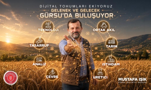 Gürsu dijital tohumları geleceğe ekti