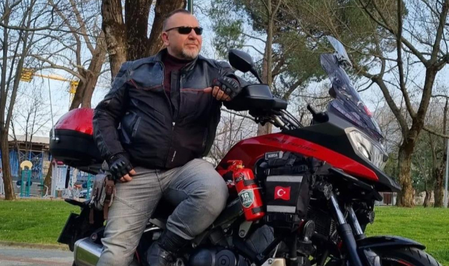 Motosiklet tutkunu sanatçı hayatını kaybetti