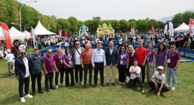 Spor Festivali’nde özel çocukların mutlu günü