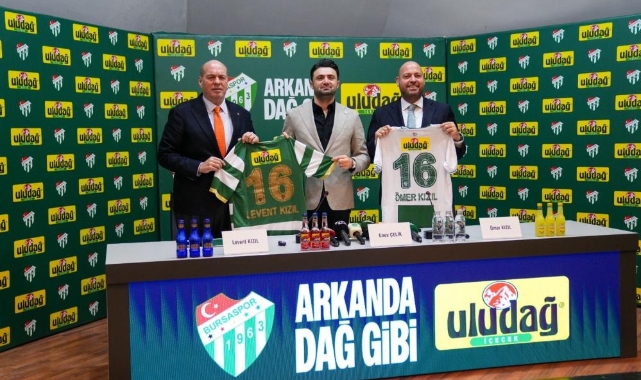 Uludağ İçecek ve Bursaspor’un iş birliği 1. Lig’de de devam ediyor