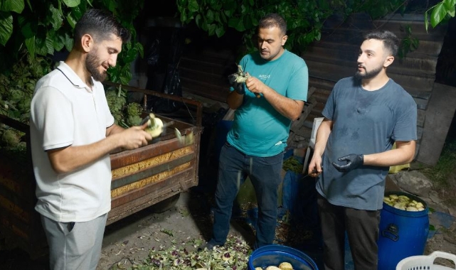 Ailecek enginar soyucular: Soyması 10 saniye sürüyor