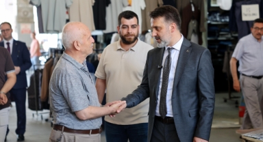 Başkan Vekili Biba Mustafakemalpaşa'yı ziyaret etti