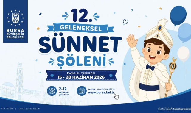 Bursa Büyükşehir’den ‘Toplu Sünnet Şöleni’