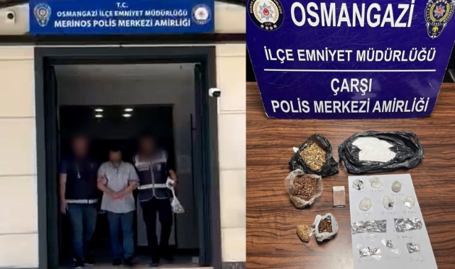 Bursa'da aranan hükümlüler ve uyuşturucu tacirlerine operasyon