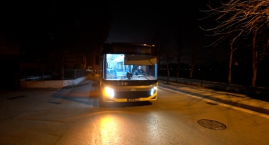 Bursa’da gece seferleri devam ediyor
