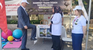 Bursa'da hareket yaşını öğren kampanyasına yoğun ilgi