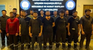 Bursa'da kaçak göçmen işçi operasyonu: 2 organizatör yakalandı