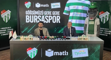 Bursaspor 70 milyonluk sponsorluğuna imza attı