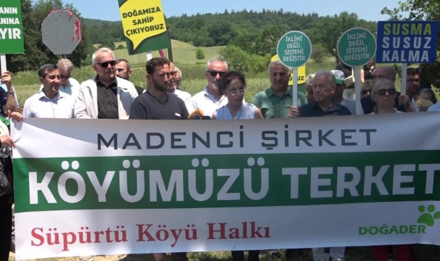 Çevre Günü'nde maden tepkisi