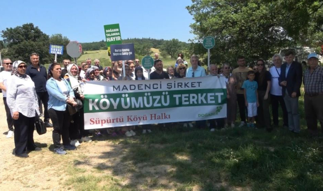 Çevre Günü'nde maden tepkisi