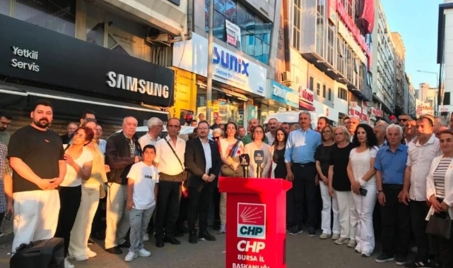 CHP Osmangazi örgütünden İl Başkanlığı önünde birlik mesajı