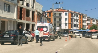 Elektrik akımına kapılıp inşaattan düşen usta öldü