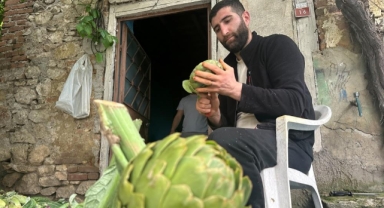 Enginar soyarak ayda 240 bin lira kazanıyor