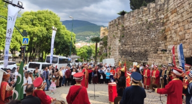 Fethin 700. Yılında mehter sesleri Saltanat Kapı'dan yükseldi