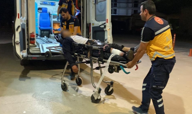 İnegöl'de bıçaklı kavga: 1 yaralı