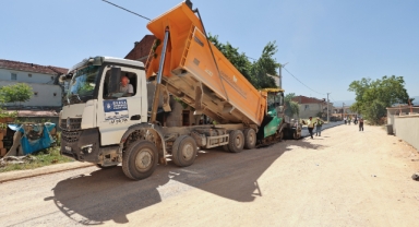 İnegöl'de yollar yenileniyor