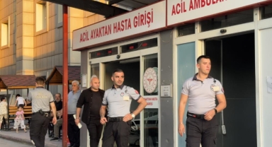 İş yerine gelen şüpheli tartıştığı kişiyi ayağından vurdu
