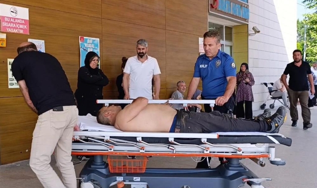 Kiraz toplamak için çıktığı ağaqçtan düşerek ağır yaralandı