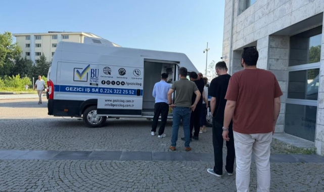 Nilüfer Belediyesi çalışanlarına sağlık taraması