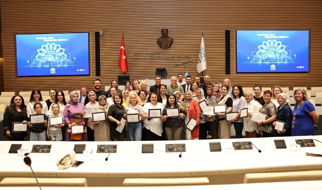 Nilüfer'de sertifikalı kadın gücü