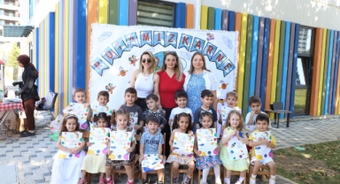 Nilüfer'li miniklerde karne heyecanı