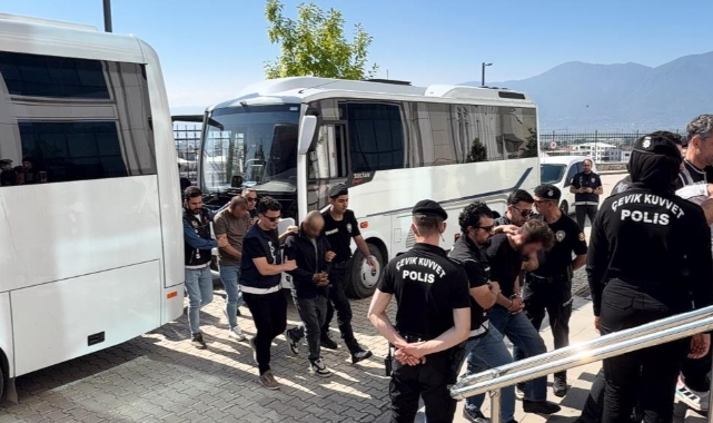 Orhangazi'de uyuşturucu operasyonu'nda 17 tutuklama
