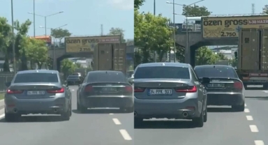 Trafikte tehlikeli seyreden sürücülere 22 bin lira ceza