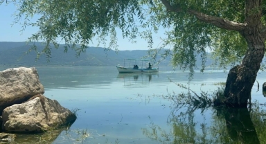 Uluabat Gölü'nün suları çekildi hayat normale döndü