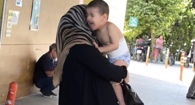 Üzerine kaynar çay dökülen çocuk hastaneye kaldırıldı