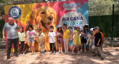 Yıldırım'da Sahipsiz Sokak Hayvanları Tedavi Merkezi öğrencileri ağırladı