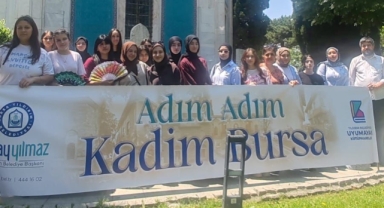 Yıldırım'lı gençler tarihi yerinde keşfediyor
