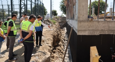 Başkan Vekili Biba, Şahin Başol'da çalışmaları inceledi