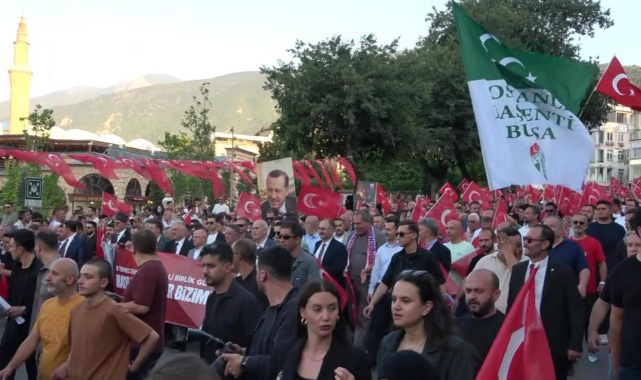 Bursa 15 Temmuz'un 10. yılında tek yürek