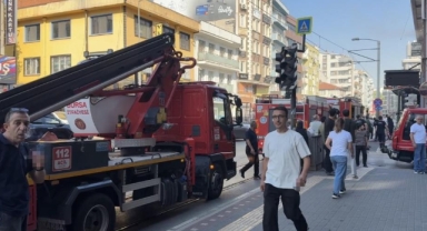 Bursa'da baca yangını paniği
