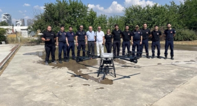Bursa'da yangınlara dronlu müdahale dönemi için kritik test