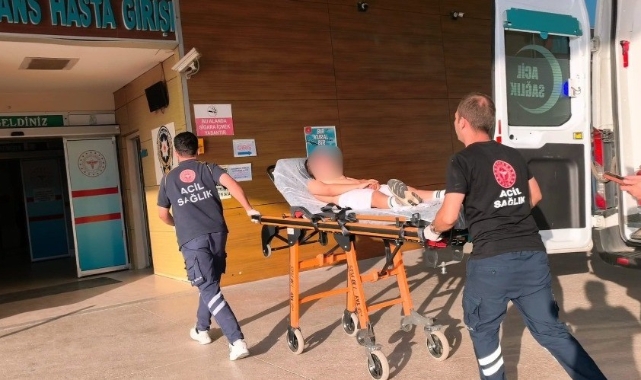 Çocukların kolonya ile oyunu kötü bitti