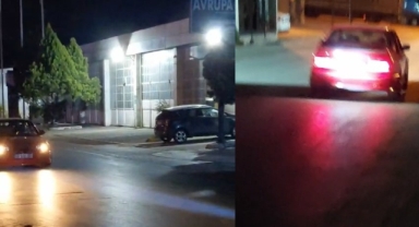 Dakikalarca drift atan araca 561 bin lira ceza