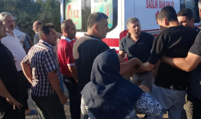 Freni boşalan traktörünün altında kalan sürücü ağır yaralandı