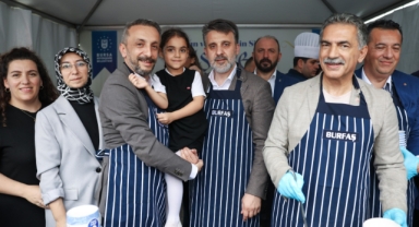 Gemlik'te aşureler Biba ve Varank'tan