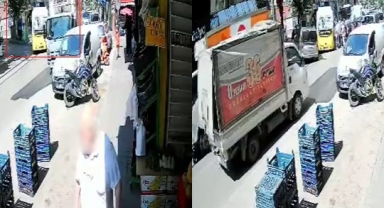 Halk otobüsü tali yoldan çıkan otomobille çarpıştı