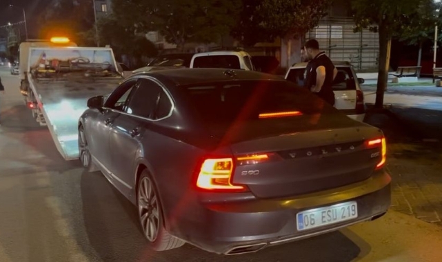 İnegöl'de çakarlı sürücüye rekor ceza!
