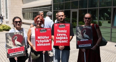 Katı atık tesisine karşı 5 binden fazla imza Bursa Büyükşehir'e teslim edildi