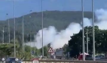 Kestel'de orman yangını!