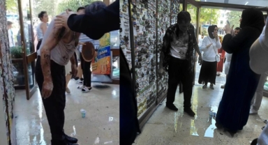Lavaboyu açmak için dökülen kimyasal madde patladı: 2 yaralı