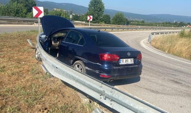 Navigasyon yönlendirmesi kaza getirdi: 1 yaralı