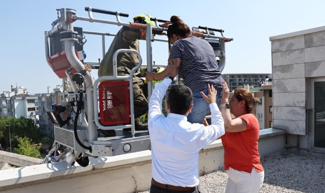 Nilüfer’de deprem ve yangın tatbikatı