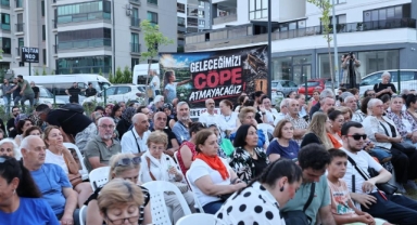 Nilüfer'de katı atık ve geri kazanım tesisine karşı eylem