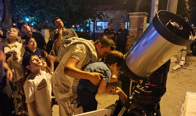 Orhaneli'de MobilFest ile bilim dolu gece