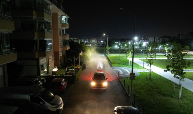 Sinek ve haşerelere karşı yoğun mücadele