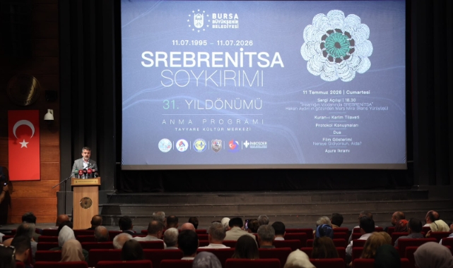 Srebrenitsa soykırımını unutmadık unutturmayacağız